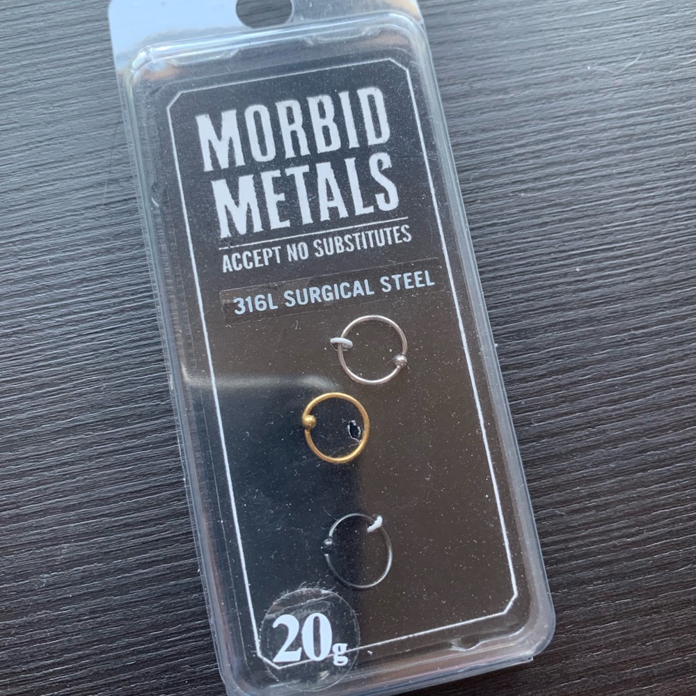 Brand New Nose Hoop Set